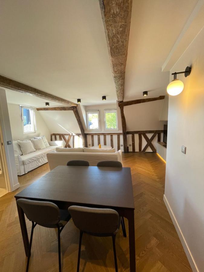 Appartement Les Hirondelles Honfleur Exterior photo