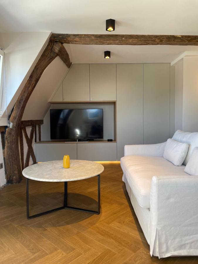 Appartement Les Hirondelles Honfleur Exterior photo